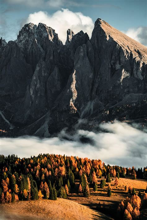 Interesting Photo Of The Day Dolomites Landscape Contrast