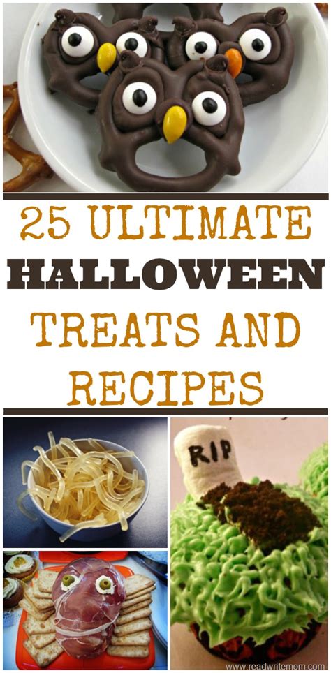 25 Ultimate Halloween Treats And Recipes Fun Party Food Halloween