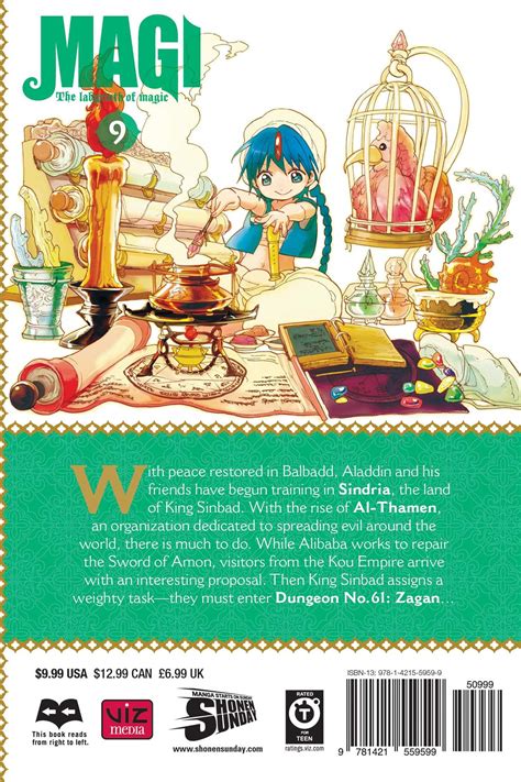 Magi The Labyrinth Of Magic Vol 9 Book By Shinobu Ohtaka