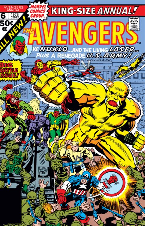 Avengers Annual Vol 1 6 Marvel Database Fandom Powered By Wikia