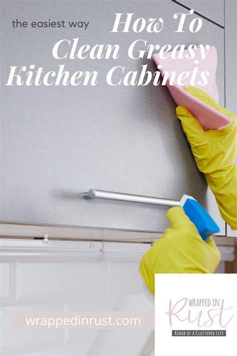 Use This Household Item To Clean Greasy Kitchen Cabinets 