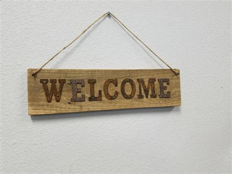 Rustic Welcome Sign Rustic Welcome Sign Porch Vintage Welcome Sign