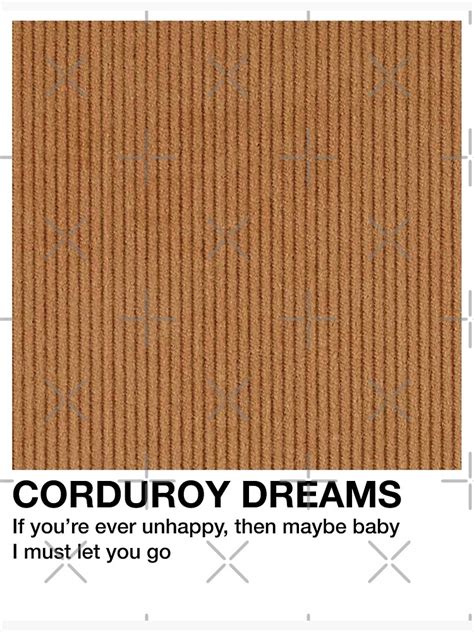 Corduroy Dreams Pantone Swatch Poster By Jennagardnerr Redbubble