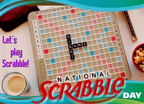 Play Scrabble Free National Scrabble Day Ecards Greeting Cards 123