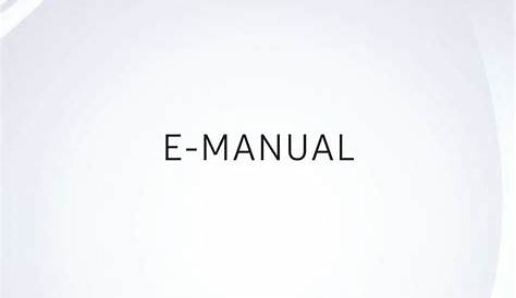 SAMSUNG SMART REMOTE E-MANUAL Pdf Download | ManualsLib