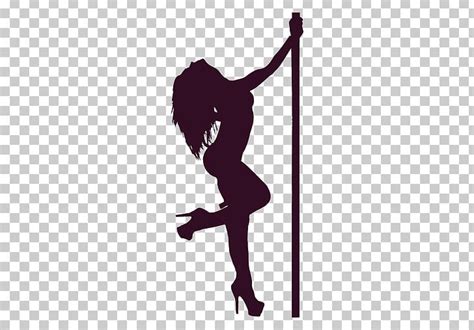 Silhouette Pole Dance Poster Performing Arts Png Clipart
