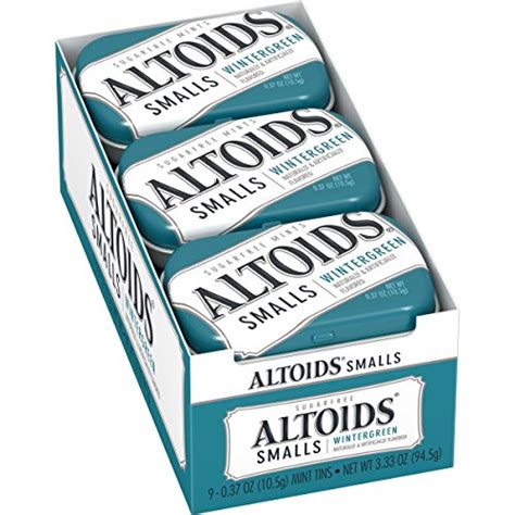 Altoids Arctic Mints Wintergreen 12 Ounce 8 Count Dnomai