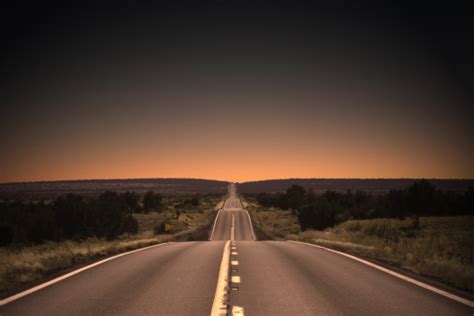 Highway To The Sunset Stock Photo Download Image Now Istock