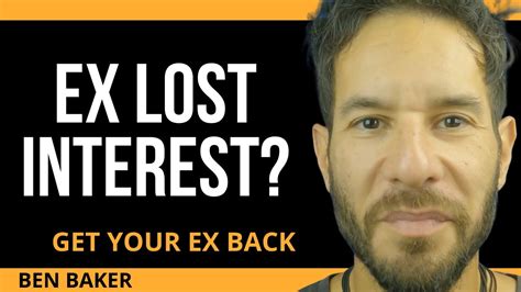 How To Get Your Ex Back Even If He She Is Not Interested In You Ex