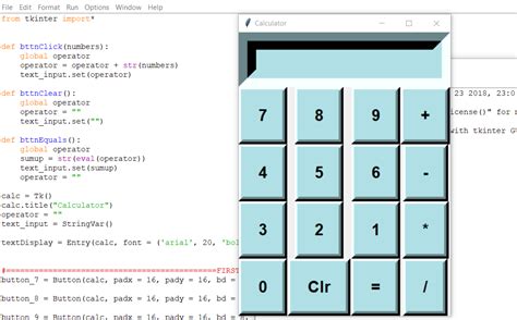 How To Create A Simple Calculator Using Python Gui Tkinter Project