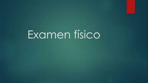 Examen Físico Neonatologia Middlemedic Udocz