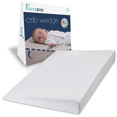 Inflatable bed wedge pillow raises the head of your mattress with a touch of a button. hiccapop FOLDABLE Safe Lift Universal Crib Wedge for Baby ...