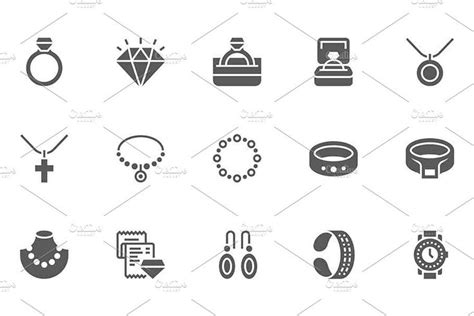 The Icons For Jewelry And Rings