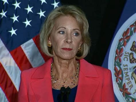 Betsy Devos Announces Need For Rewritten Campus Sexual Assault Policies