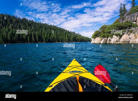 Kayaking In Emerald Bay At Fannette Island Emerald Bay State Park