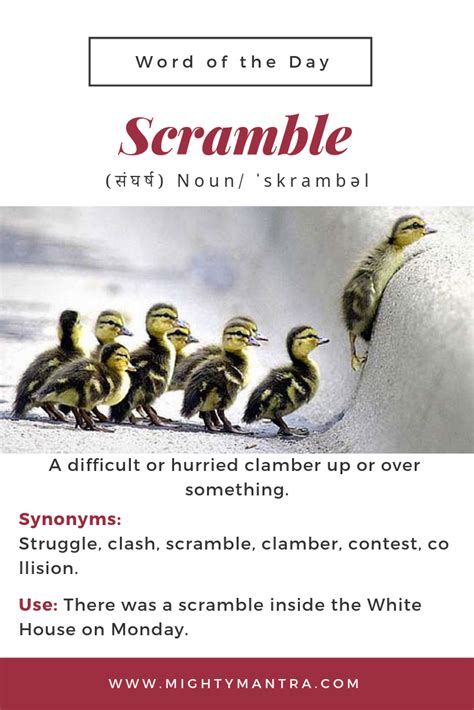 Meaning Of Scramble To Do Something Lillie Jordans Word Scramble