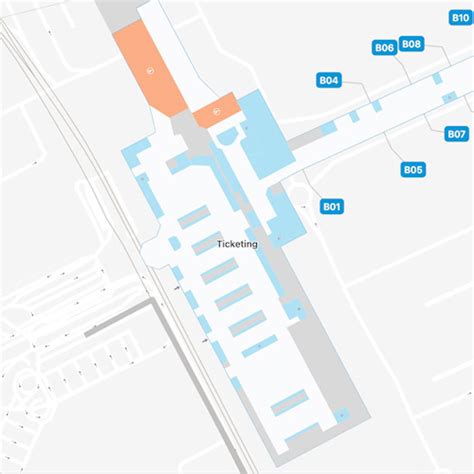 Brussels Airport Map Guide To Brus Terminals