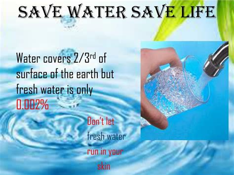 Ppt Save Water Powerpoint Presentation Free Download Id7627114