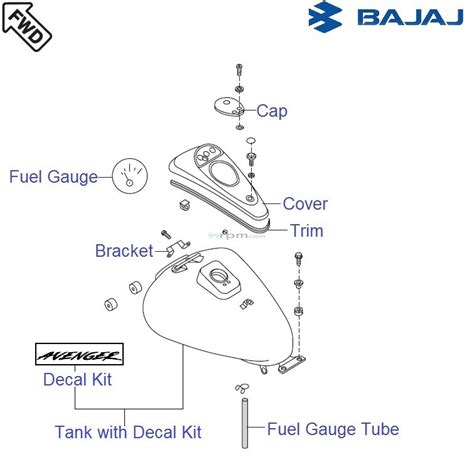 Gas fuel tank valve petcock switch assembly for kawasaki kdx200 kdx220 kdx25caca. Bajaj Avenger 220 DTS-i: Fuel Tank