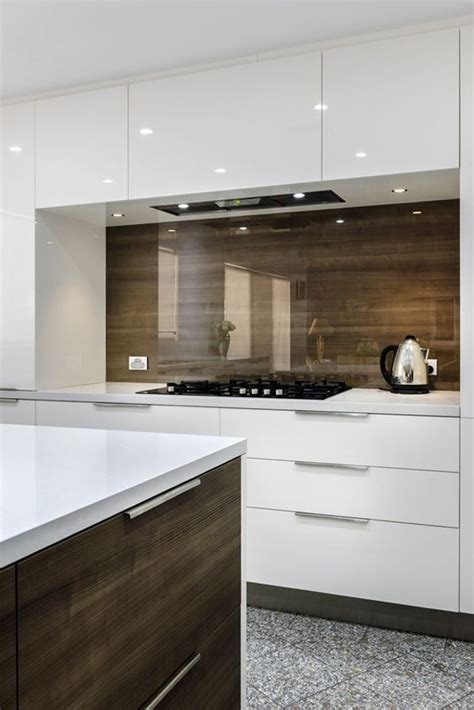 Wood Kitchen Backsplashes With Modern Touches Housetodecor Com