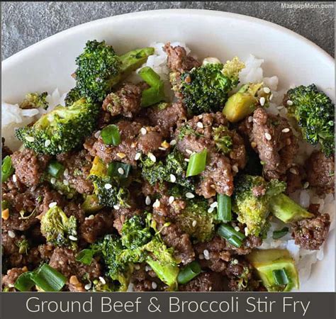 Ground Beef Rice And Broccoli Broccoli Recipe