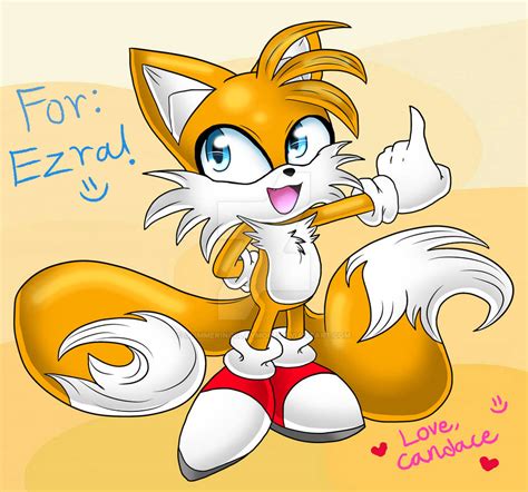 Tails Portrait For My Cousin By Glimmeringclaymore On Deviantart