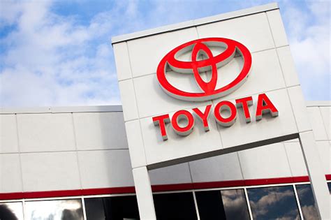Toyota Sign At Car Dealership Stock Photo Download Image Now Istock