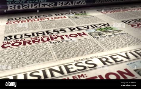 Corruption in business global problem, stop fraud and money laundering