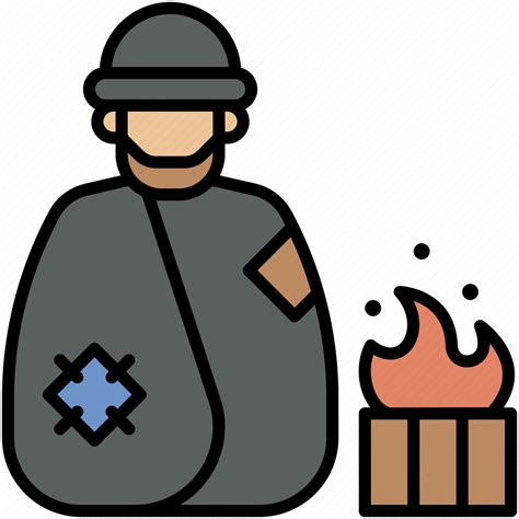 Homeless Poverty Poor Bankrupt Icon Download On Iconfinder