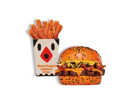 Burger King Is Launching New Ghost Pepper Chicken Fries Alongside The Ghost Pepper Whopper On