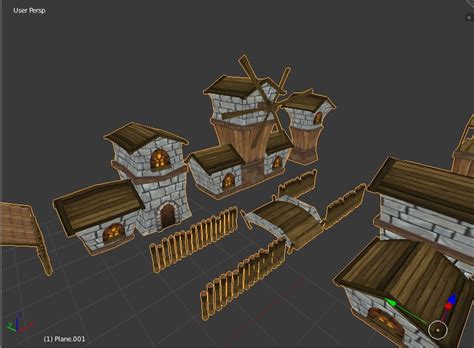 Blender cloud is a web based service developed by blender institute that allows people to access the training videos and all the data from the open projects. Model Download: Low-poly One Texture Village - BlenderNation