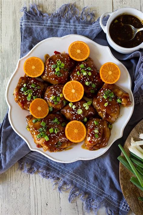 sticky baked asian chicken thighs freutcake