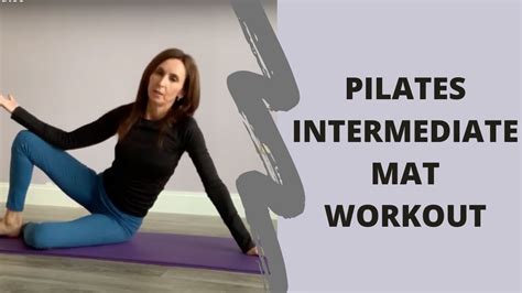 Pilates Intermediate Mat 20 Minutes Youtube