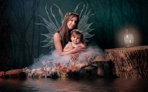 Fairy Mother And Child Wallpapers Wallpaper Cave