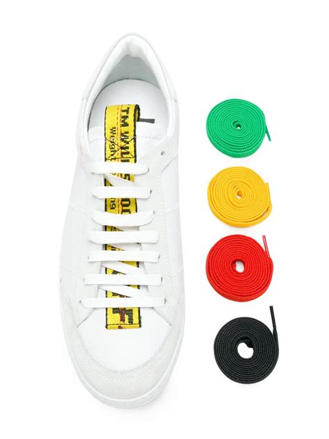 Off White Fire Tape Available Now Nice Kicks