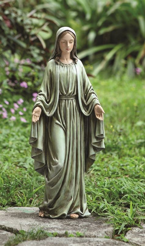 Blessed Virgin Mary Indoor Outdoor Garden Statue Ebay