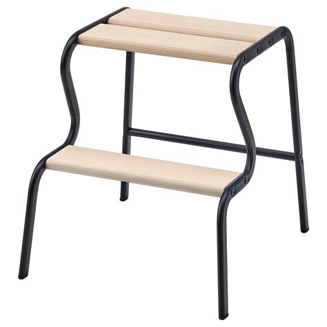 Step Stools And Ladders All Wooden And Up To 3 Step Ladder Ikea