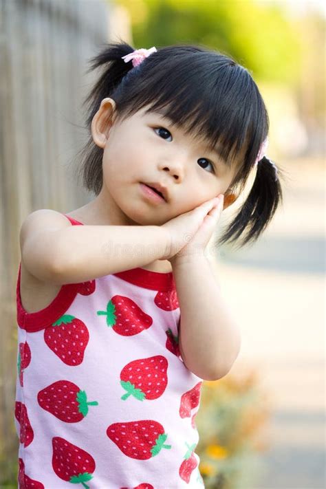 Little Asian Chinese Baby Girl Stock Image Image 10531163