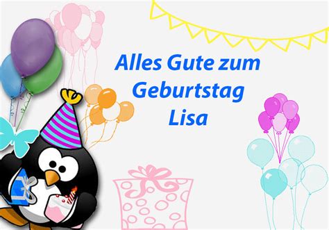 Grußkarten für männer, frauen oder kinder! Alles Gute zum Geburtstag: Alles Gute zum Geburtstag Lisa
