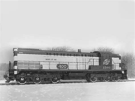 Chicago And North Western 1500 Baldwin Model Drs 6 6 1500 1500 Hp 82