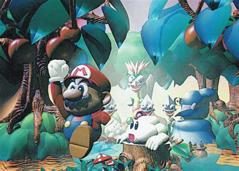 Videogameartandtidbits On Twitter Super Mario Rpg Promotional Artwork