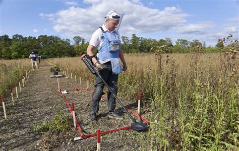 Land Mines In Ukraines East Put It Among Worlds Most Dangerous Areas