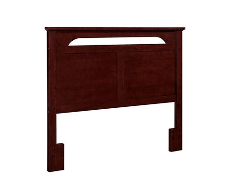 Queen Or Full Sized Headboard In Solid Wood In Cherry Finish Sturdy And