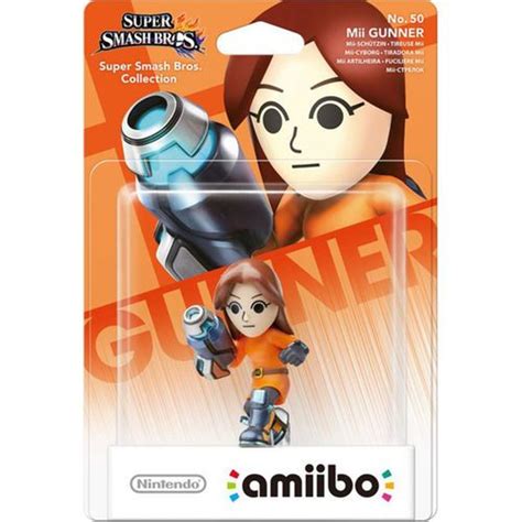 Nintendo Amiibo Smash Mii Gunner Figure Nintendo Amiibo Amiibo Super Smash Bros