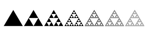 Evolution Of The Sierpinski Triangle Steps Constructing Mathematical
