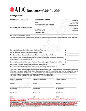 This is a downloadable excel template that you download to your computer immediately after you checkout. aia g701 free - Edit, Fill Out, Print & Download Online Templates in Word & PDF ...