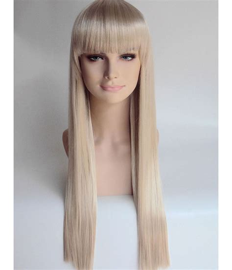 Just log into your gearbest free member account, you will see the real hair wigs promo code and coupons in your coupon center. Long Blonde Wig With Bangs | Fashion Wigs | Star Style Wigs UK