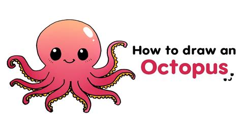 how to draw an octopus youtube