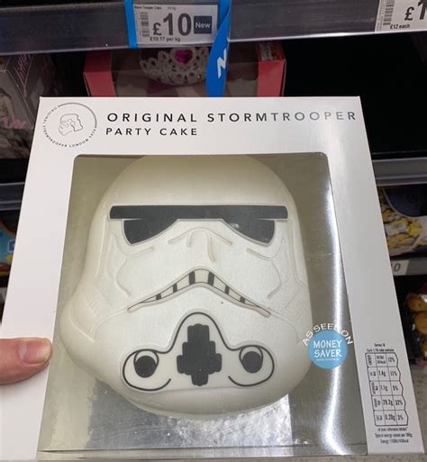 Asda stores big and small sell a selection of birthday cakes. New Stormtrooper Party Cake At Asda Groceries - Money Saver Online