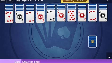 Microsoft Solitaire Collection Spider Hard September 5 2016 Youtube